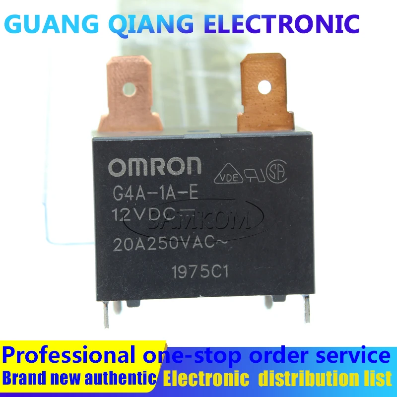 RELAY G4A-1A-E 12VDC G4A-1A-PE 12VDC G4A-1A-PE 24VDC G4A-1A-E 24VDC Brand new and original relay