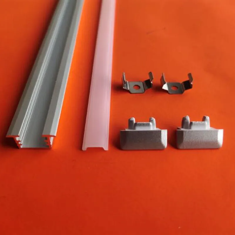 

2m/pcs Free Shipping Surface Recessed Flexible Led Strip Holder Aluminum Extrusion Profile Channel