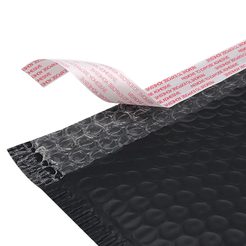 100Pcs/Lot Black Foam Envelope Bags Self Seal Mailers Padded Shipping Envelope With Bubble Mailing Bag Shipping Gift Package Bag