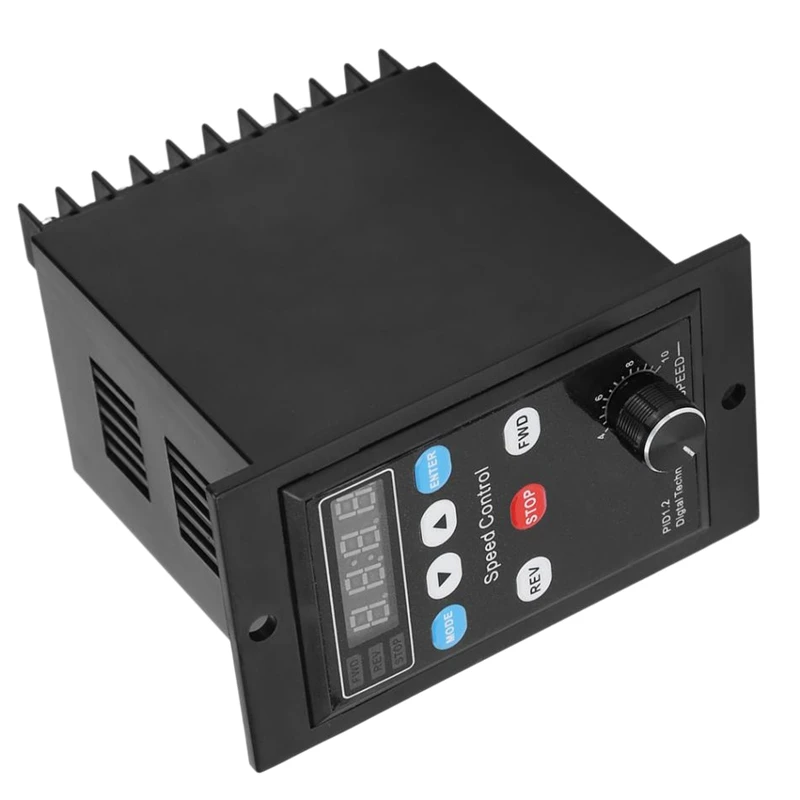 220V Ac 6W-400W Professional Digital Display Motor Speed Controller Motor High Precision Governor Soft Start Tools