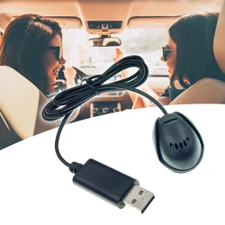 자동차 내장 USB 마이크 케이블, 길이 1 미터, 소음 방지 기능