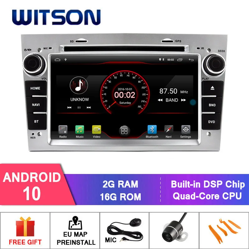 WITSON Android 10 CAR RADIO DVD NAVIGATION FOR OPEL ASTRA/SUV ANTARA/CORSA CAR DVD MIRROR LINK/ 16GB INAND /DVR/DAB/TPMS