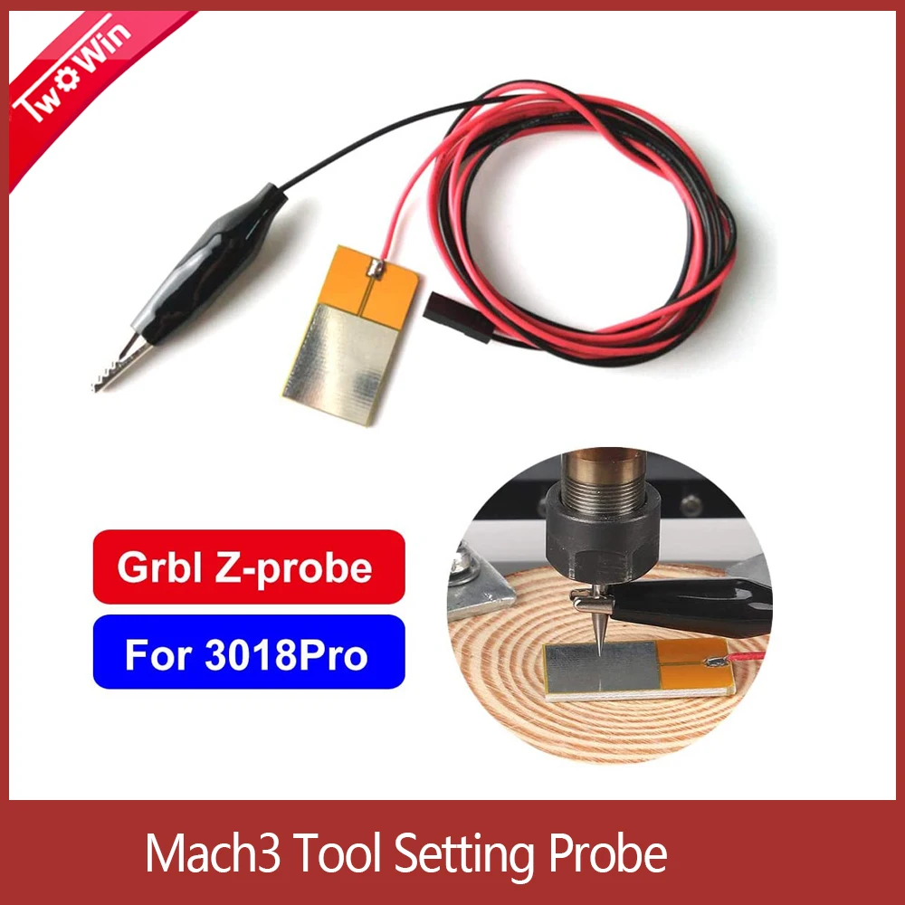 

Grbl Mach3 CNC Z-Axis Router Mill Touch Plate Mach3 Tool Setting Probe Milling Tool for CNC DIY Engraving Machine