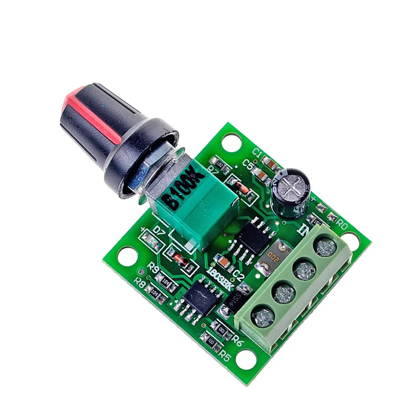 30W 2A DC 1.8V -15V PWM Motor Speed Controller Regulator Low Voltage Fan Speed Control Switch PWM Adjustable Drive 5V 12V