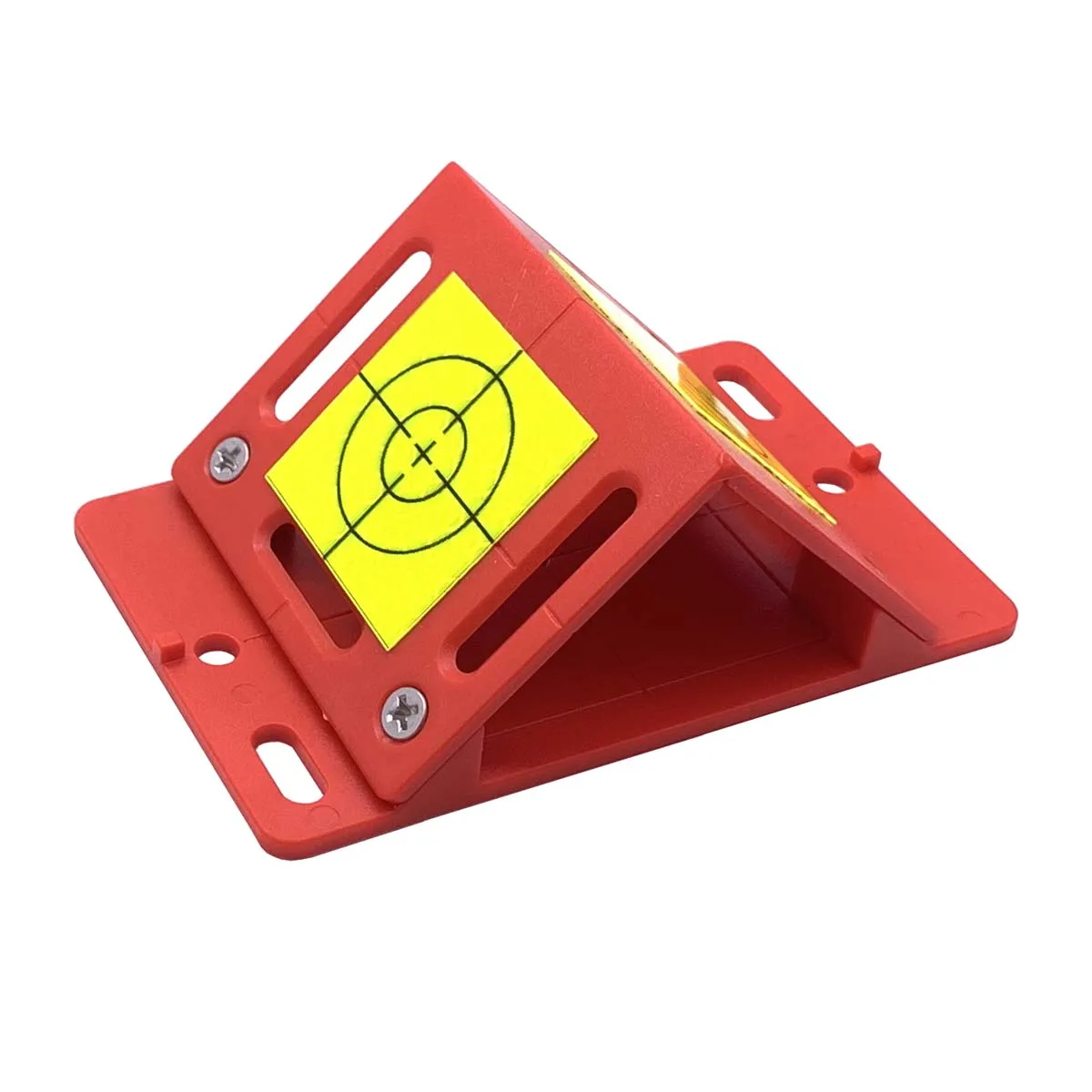 Angle measurement plaquette  with 2 Target Reflectors 40 x 40 mm for total station, Mini prism ,OPTICAL PRISM