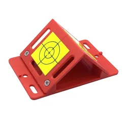 Angle measurement plaquette  with 2 Target Reflectors 40 x 40 mm for total station, Mini prism ,OPTICAL PRISM