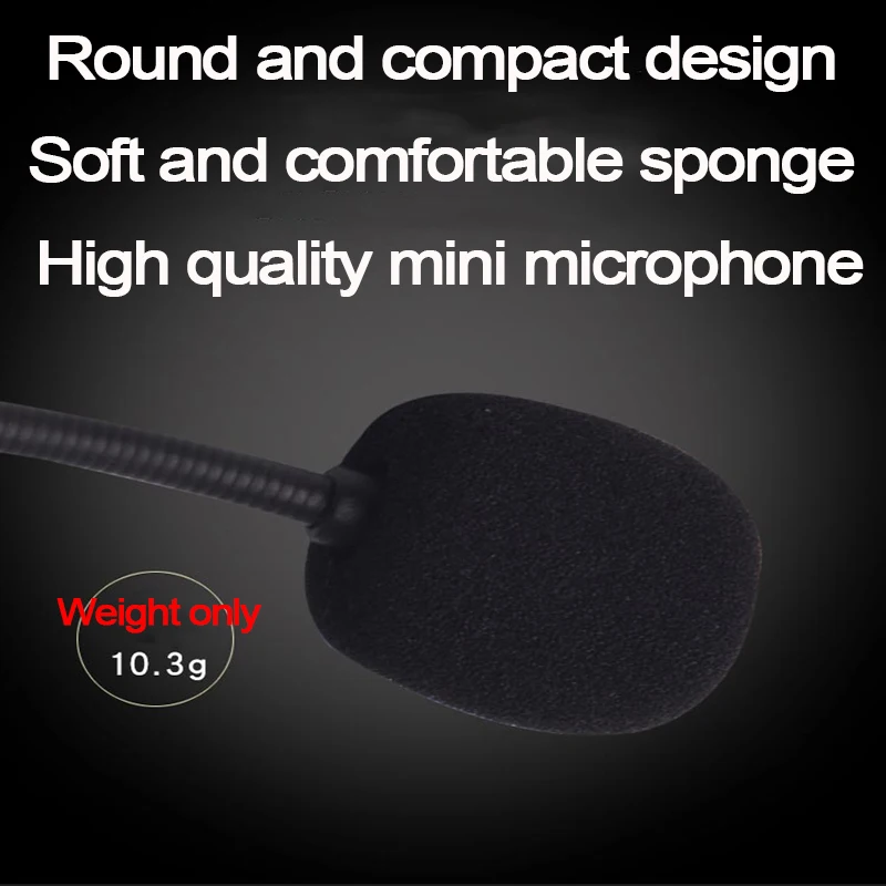 ميكروفون سماعة رأس لكينج ستون HYPERX ألفا/سحابة/سحابة 2 II/الطيران S/مسدس S سماعة الألعاب كابل ميكروفون صغير