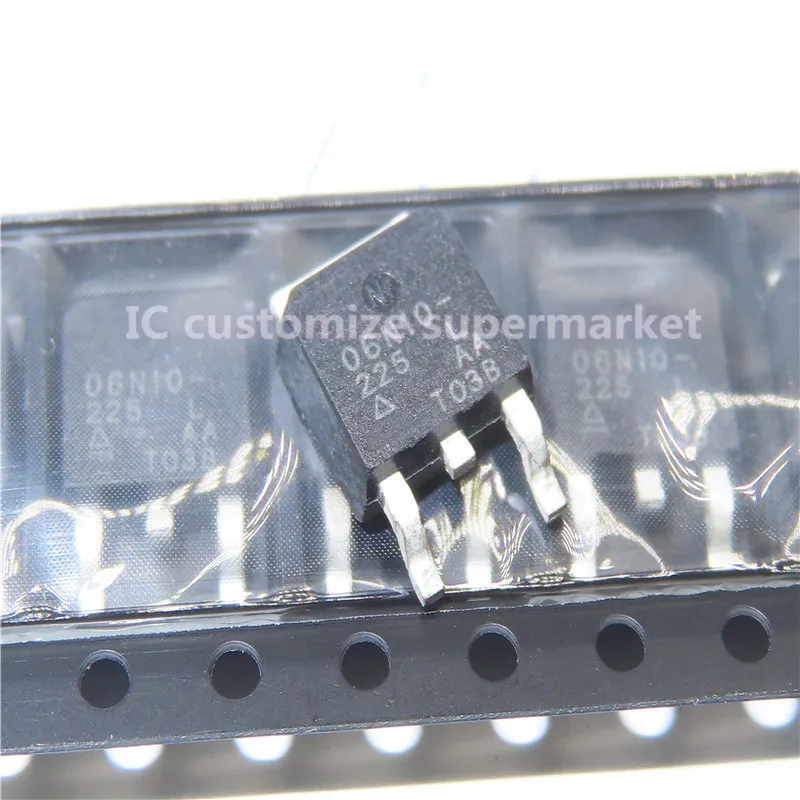 10 TEILE/LOS NWE 06N10-225L SUD06N10-225L ZU-252 100V 6,5 A SMD Transistor