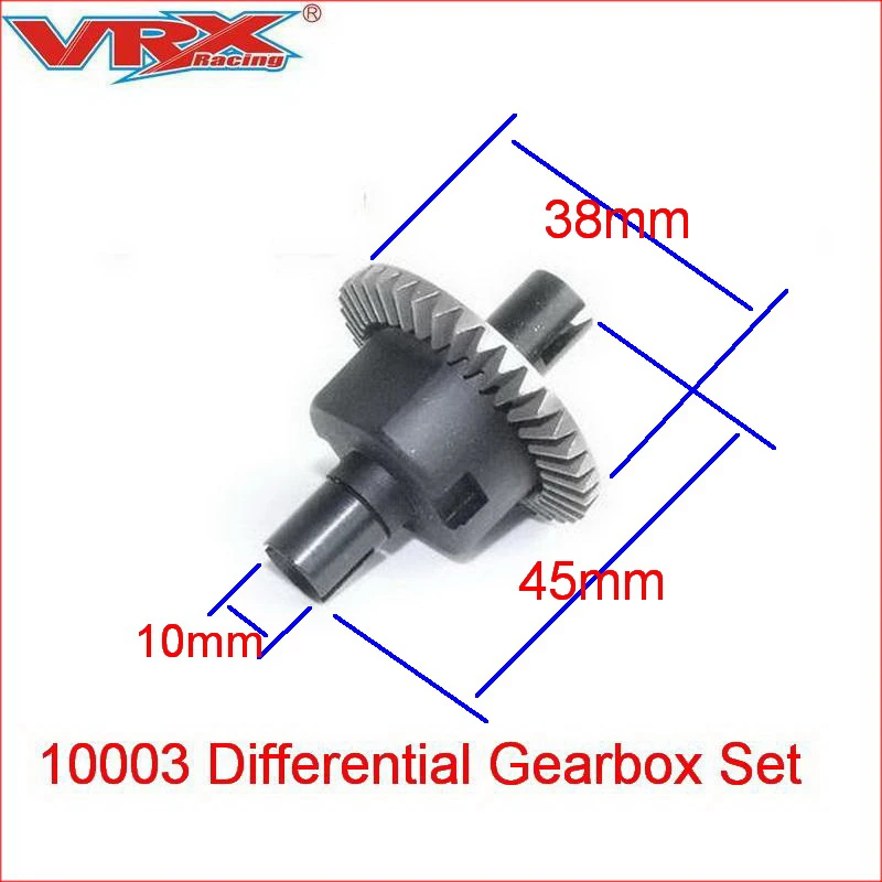 rc car parts 10003 Differential Gearbox Set,fit VRX Racing RH1011RH1013 RH1016 RH1017 RH817 RH818,remote contol car accessories