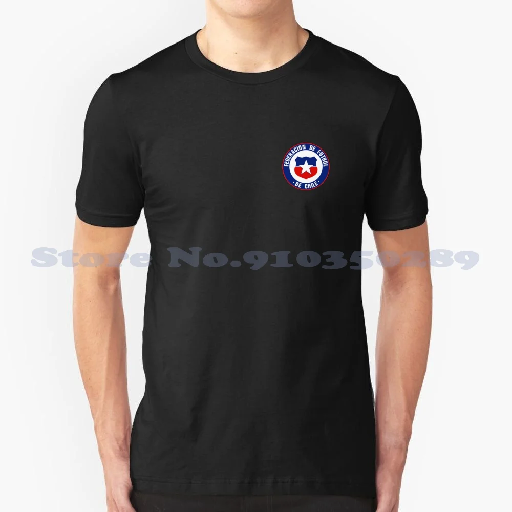 Chile Footbal Custom Funny Hot Sale Tshirt Chile Football Futbol Federacion Alexis Chilean