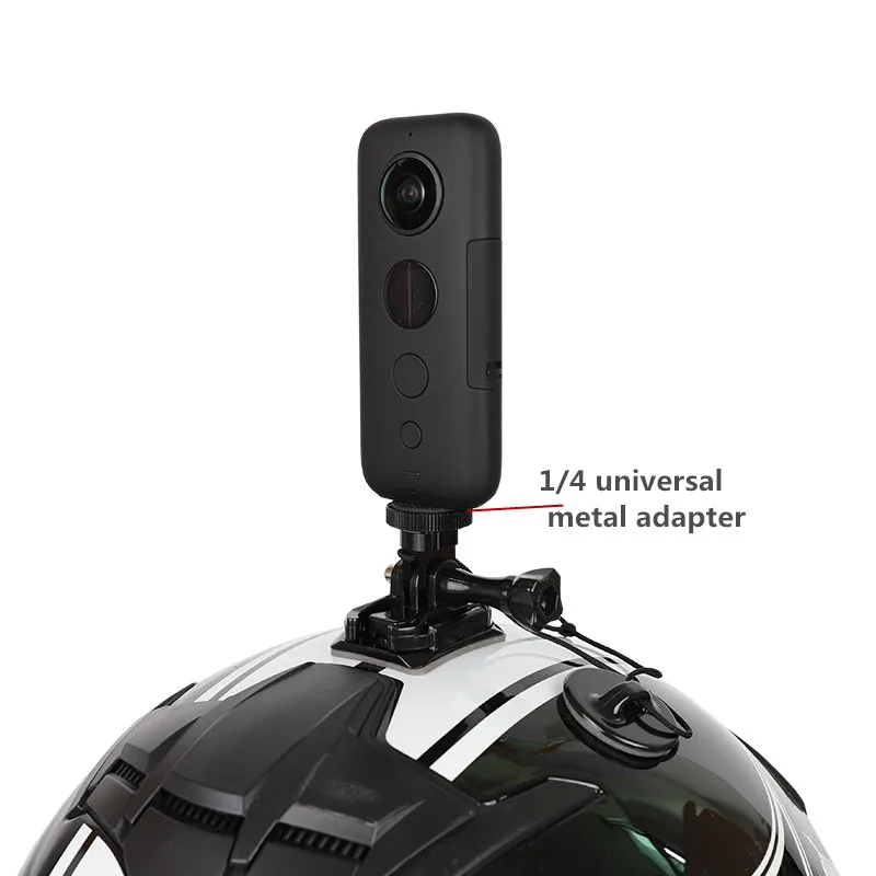3-ходовой мотоциклетный шлем с кронштейном, регулируемый кронштейн для экшн-камеры Insta360 One X Gopro Dji Osmo