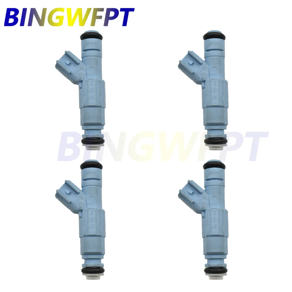 

4Pcs Fuel Injector 0280155849 XF1E-A5B Fit For Jeep Grand Cherokee Dodge Dakota Durango Ram 1500 4.7L V8 2001-2007 Car