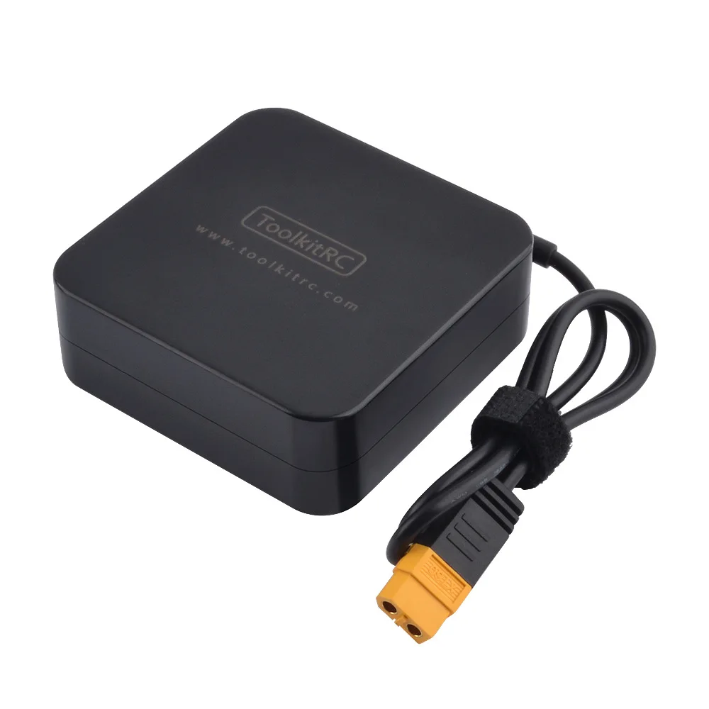 ToolkitRC ADP100 20v 5A 100W 50-60HZ 1.5A AC To DC Power Adapter Output Power XT60 Plug for RC Battery Charger Balance