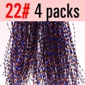 4 paquetes Color 22
