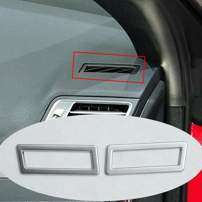 

2Pcs Silver ABS Dashboard Air Conditioning Vent Cover Trim For Mercedes Benz E Class Coupe W207 C207 2009-2017 Car Accessories