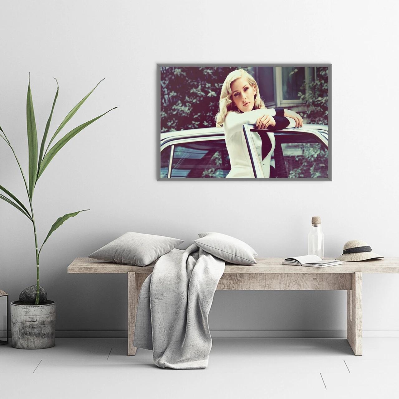 Ellie Goulding Poster Music Singer Star Rapper Art Photo Canvas Album Cover Poster Print Home Decor Wall Painting (No Frame)