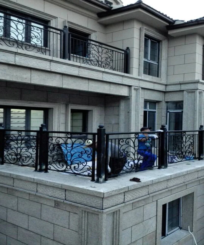 factory sale premium indoor stair steel railings stair wrought iron railings iron stair handrails