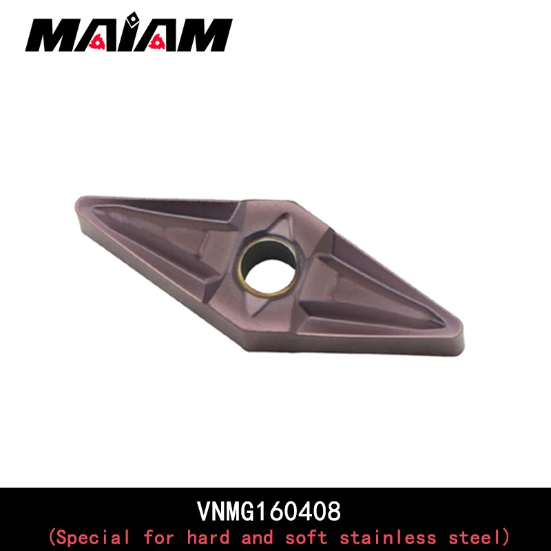 VNMG1604 Rhombus insert VNMG160404 VNMG160408 Hard and soft stainless steel milling CNC insert VNMG1604 04 08 OM pattern inserts