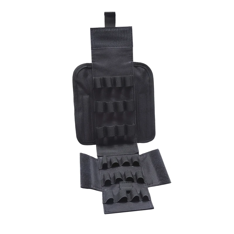 Tactical Ammo Shells Bag 25 Round Tactical Edc 12GA 12 Gauge torby Molle wodoodporna torba na polowanie na zewnątrz