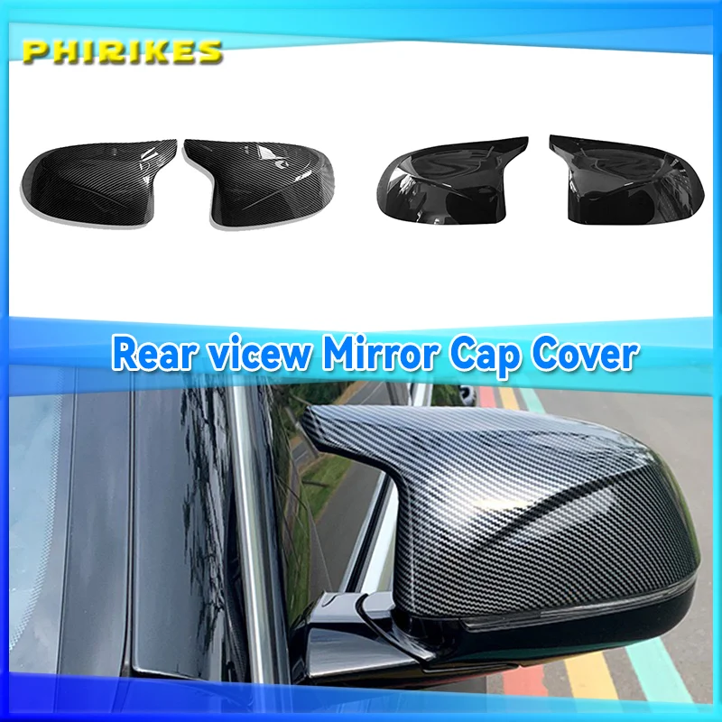 

for BMW F25 X3 F26 X4 F15 X5 F16 X6 14-18 M style black rearview mirror cover X3M Look Rearview Mirror Cover