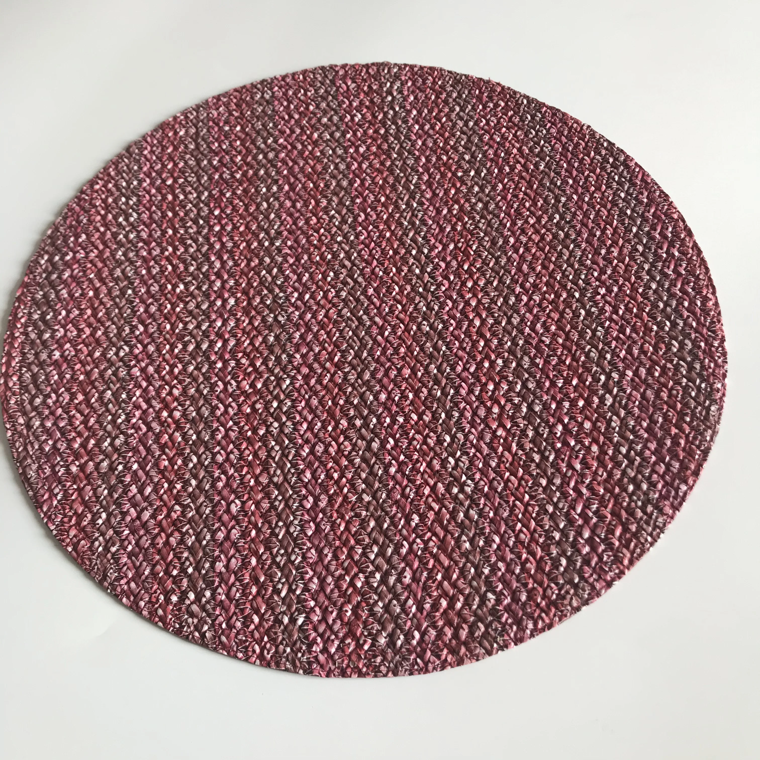 1PCS Table Mat Woven Placemat Pad Heat Resistant Bowls Coffee Cups Coaster Tableware Mat For Home Kitchen Party Supply