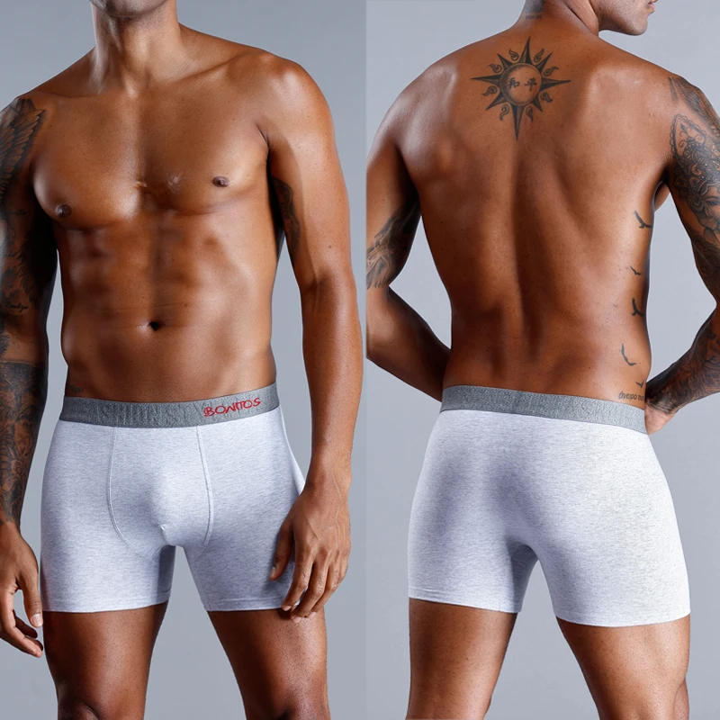 4PCS Boxers For Mens Underwear Sexy Men\'s Panties Lot Cotton Boxershorts Man Undrewear Comfortable Underpants Male Boxer Shorts