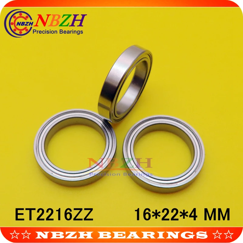 

Free Shipping NBZH Bearing Ultra-thin Wall Bearing SET2216 ET2216 ZZ DDA2216ZZ MR1622ZZ 16*22*4 Mm