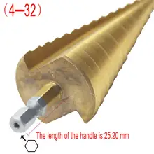 Titanium Step Drill Bit 4-32mm #3