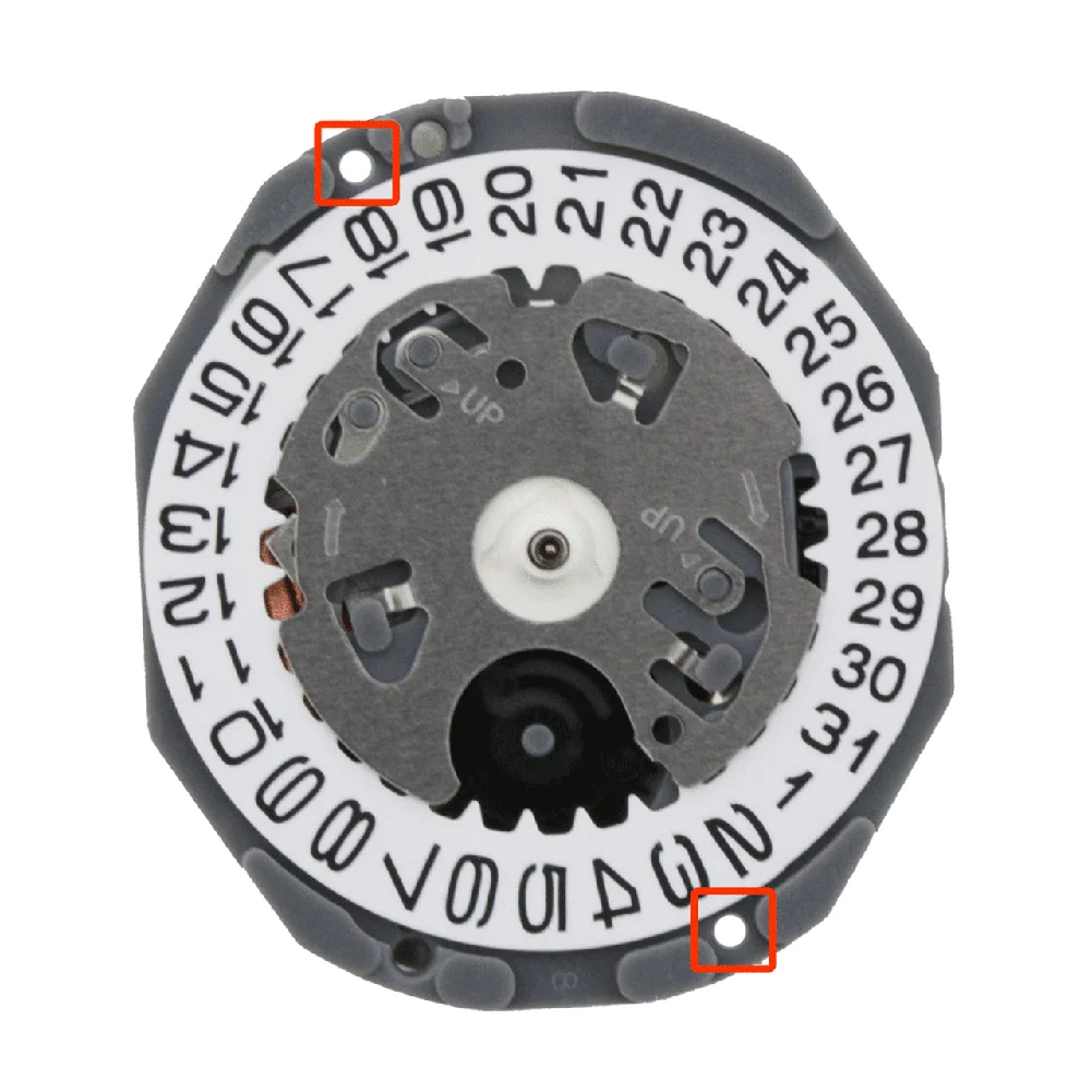 Thạch Anh Nhật Bản Đồng Hồ Chiều Cao Tổng Thể 4.3Mm Ban Đầu Cho Hattori VJ22 VJ22B Đồng Hồ Phụ Tùng Phụ Kiện