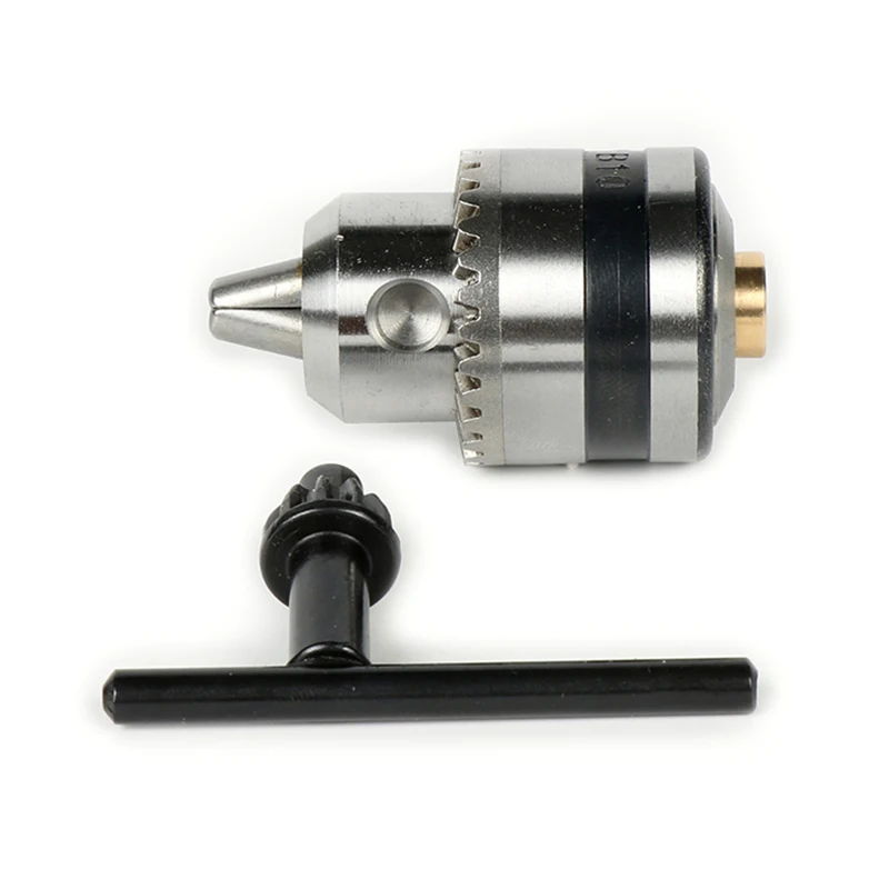 B10 Mini Electric Drill Chuck Conversion sleeve 3.17mm 4mm 5mm 6mm 6.35mm 7mm 8mm Drill With Adapter Key B10 Taper Chuck