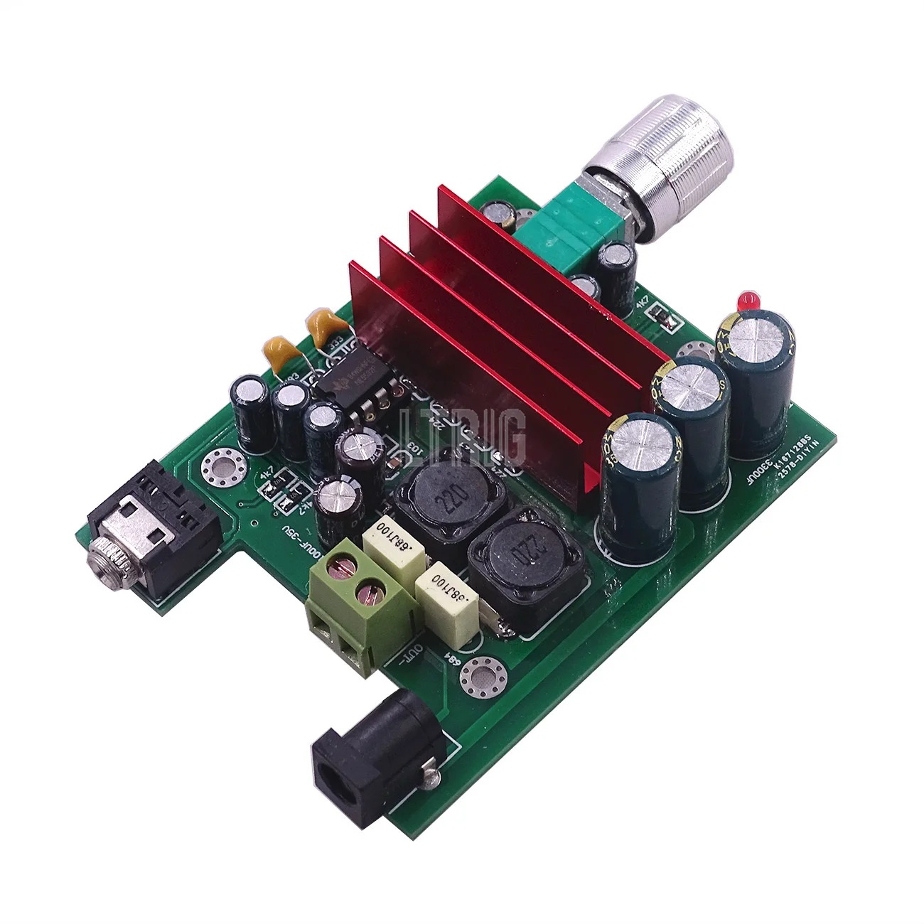 LTRIG custom 1Pcs TPA3116 Subwoofer 100W 3.5mm Digital Power Amplifier Board Amplifiers TPA3116D2 NE5532 OPAMP 8-25V A4-010