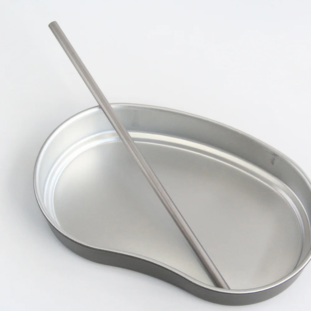 QingGear Reusable Eco-friendly Outdoor Camping Drinkware Supper Strong and Ultralight  Straight  Titanium Drinking Straw