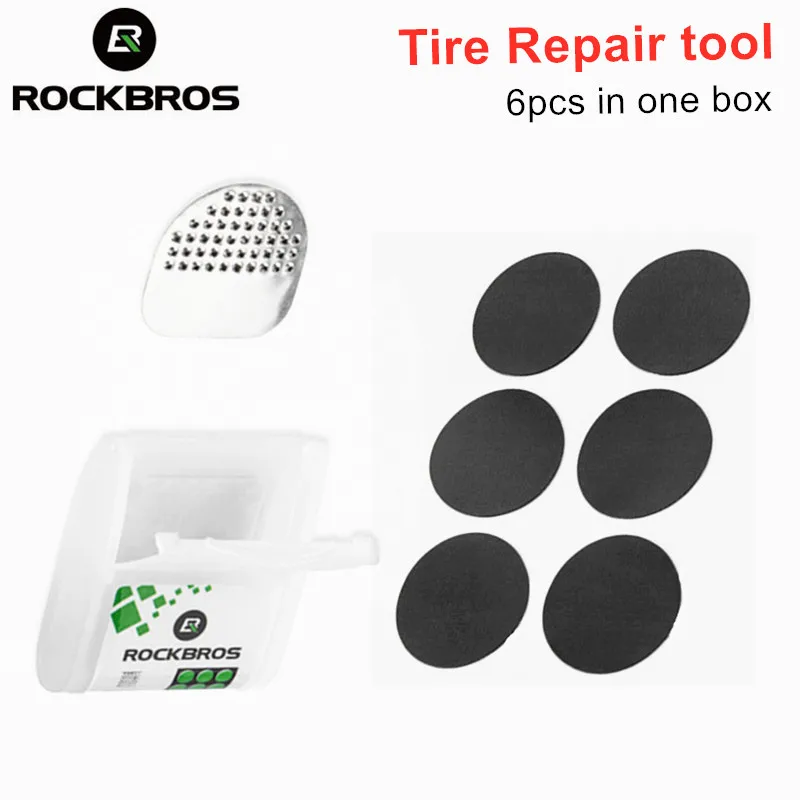 ROCKBROS Tire Repair Kit Road MTB Bicycle Tire Repair Kit Tool Set  Bike Available 1 piece Bike Accessories Best Quality Free Sh