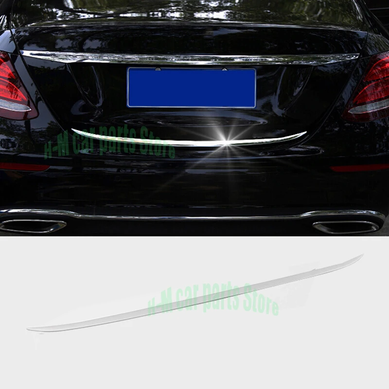 For Merc edes Benz E-Klasse W213 2016-2018 Roestvrij Stalen Deur Achterdeur Achterklep Cover Trim Sticker Auto styling Accessoir