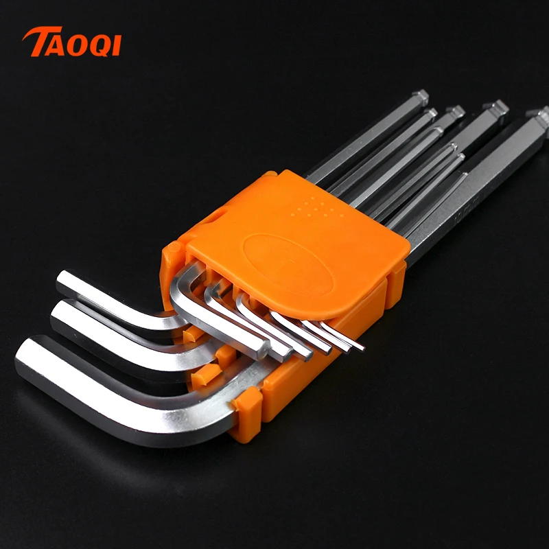 9Pcs Allen Key Set Hex Wrench Screwdriver Set Hexagon Spanner Universal Ball End Torx Star Keys Tool L Type Hand Tools Kit