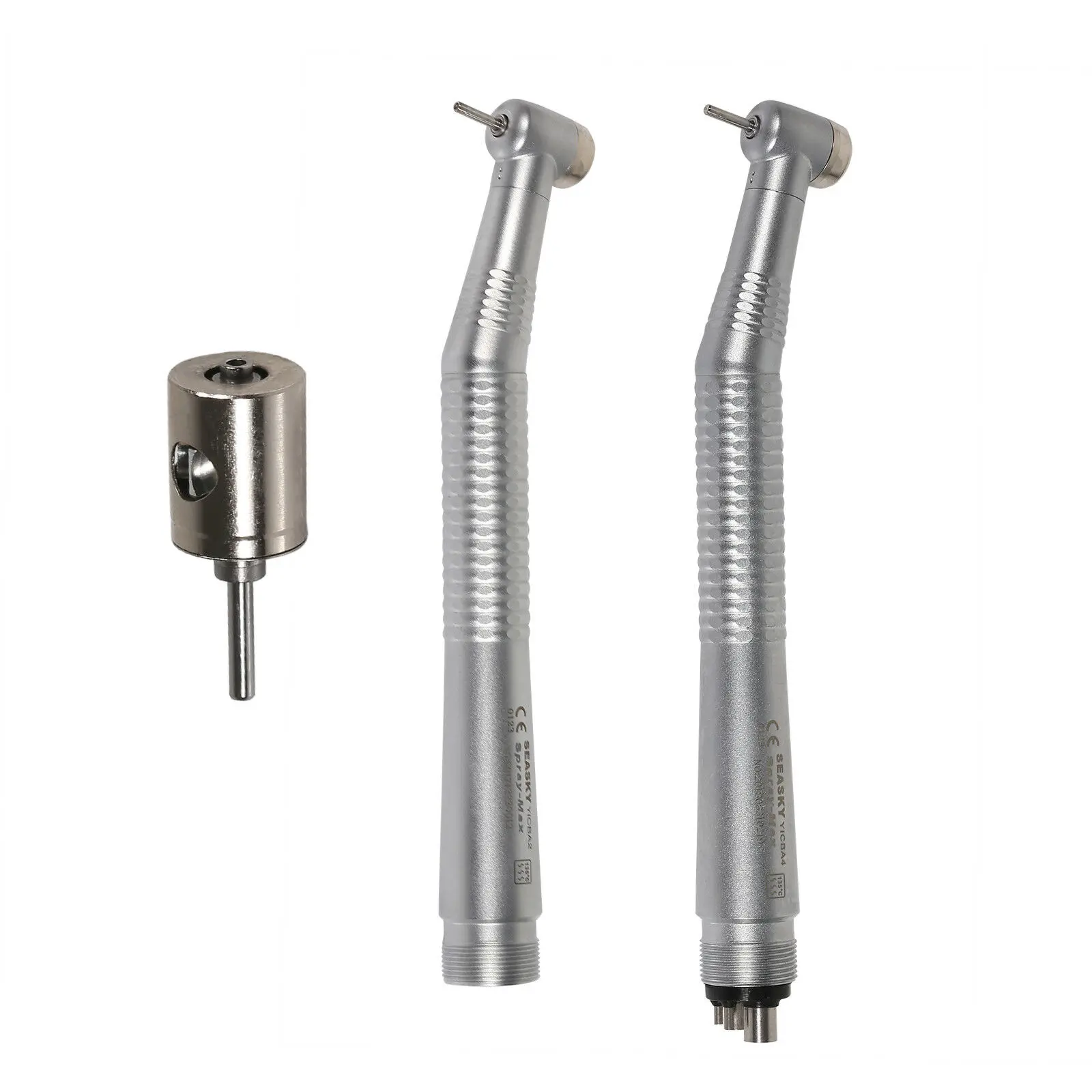 NSK Style Pana Max Dental High Speed Handpiece Push Button Single Water Spray Standard Head Turbine 2/4 Holes