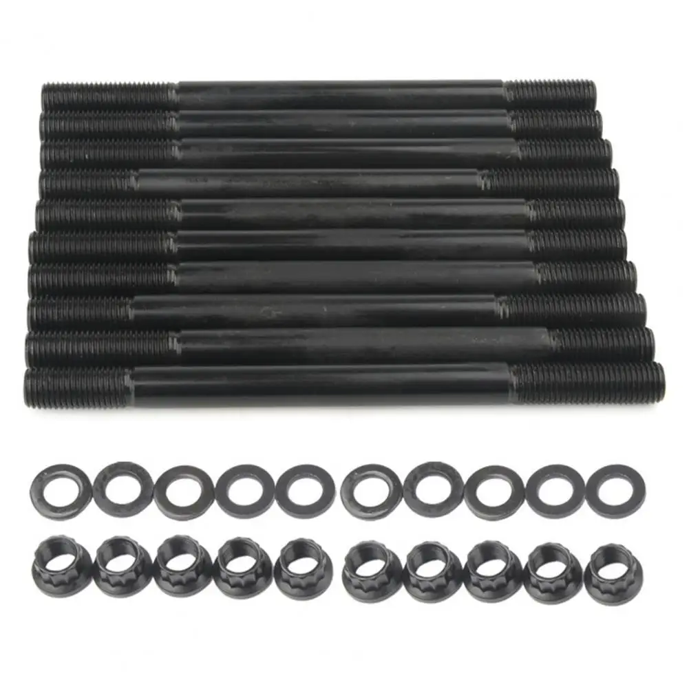 

Head Stud Kit Thread Stable Cylinder Head Hardware Kits 208-4305 Cylinder Head Gasket Nuts for Honda Civic 1.6L D16Y Engines