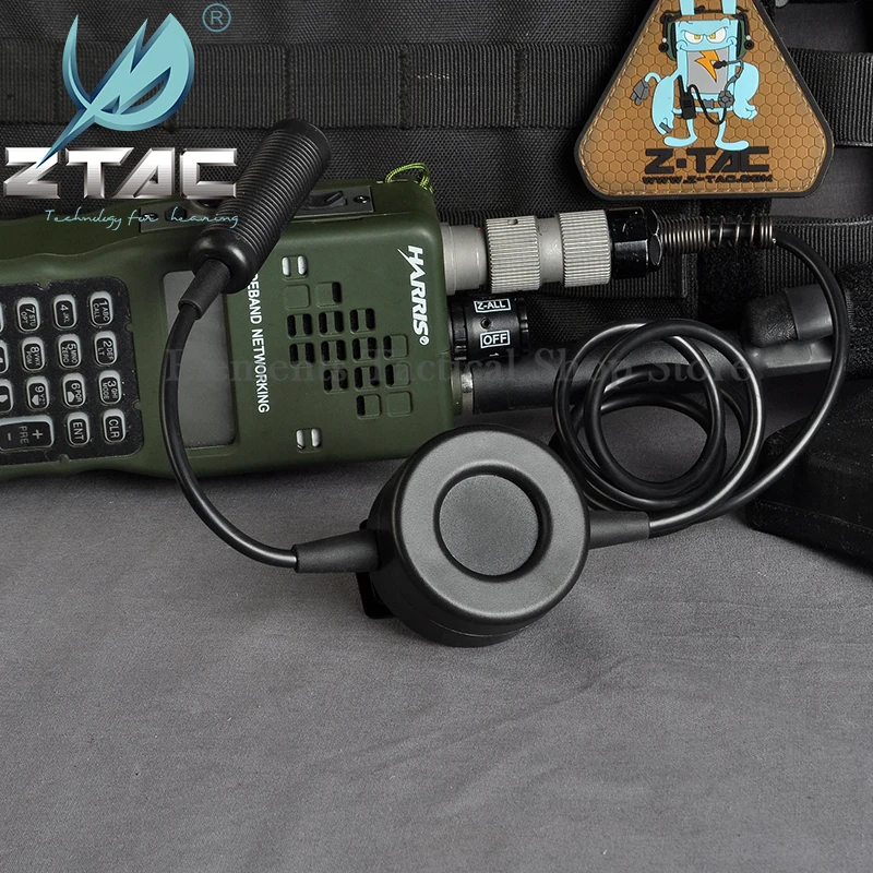 Z-tac Tactical Airsoft  PTT PRC 152 TCI Tactical G:2 Military Plugs Push-to-Talk Adapter For PRC-148 PRC 152 Accessories