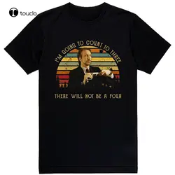 Die Hard Movie Hans Gruber Action Thriller Vintage Black T-Shirt Mnh050621072