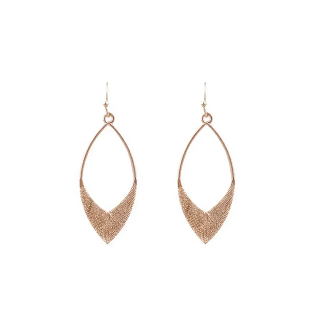 E7191 ZWPON Circle Metal Cut Out Dangle Earrings for Women 2020 New Arrival Hammered Arrow Earrings Jewelry Wholesale