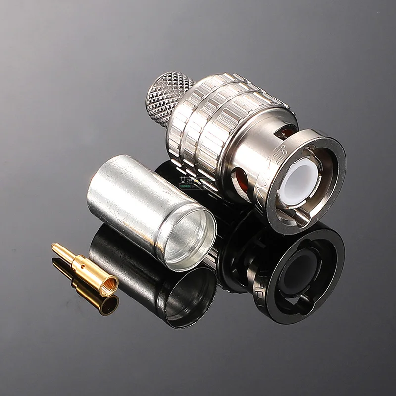 CANARE L-50Ω BNC Khớp Phích BPC5FA Đồng Trục Cáp Video Kết Nối Tần Số Cao Trung Chuyển Cắm VSWR 1.1 1.2 2/4G Cho HD L-5DFB Cáp