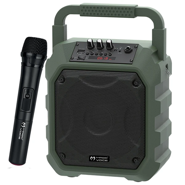 MAGICVOICE MV-10148AE WIRELESS HANDHELD MIC-ECO NO USB * SD * BT/PORTABLE PORTABLE ANFİ