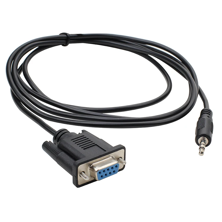 

2.5 DB9 Cable 2.5 Male DB9 Female Serial Cable 9P RS232 2.5mm Line 9Pin RS232 DB9 Female 2.5mm Male Serial Line Cable Cord Wire