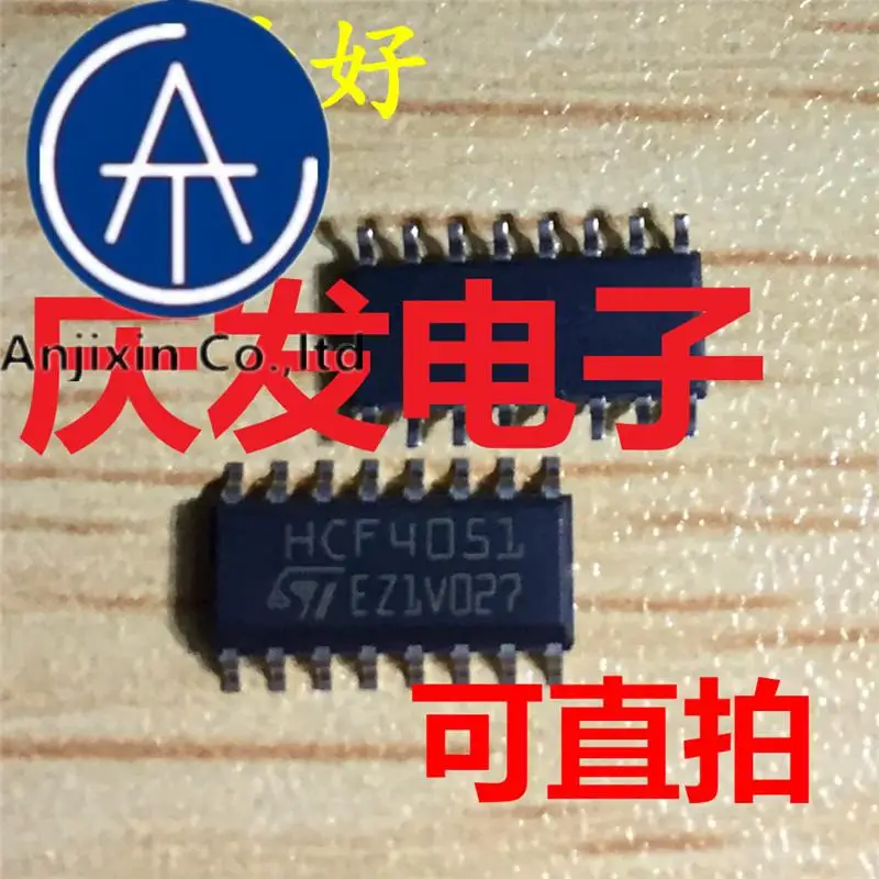 

10 шт., 100% оригинальные новые модели HCF4051 CD4051 HEF4051 SOP16