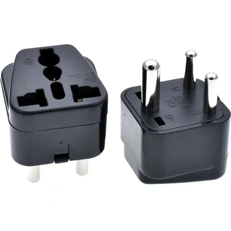 Universal to India, Sri Lanka, Nepal, Pakistan Electrical Plug Converter Adapter AC100~250V 10A