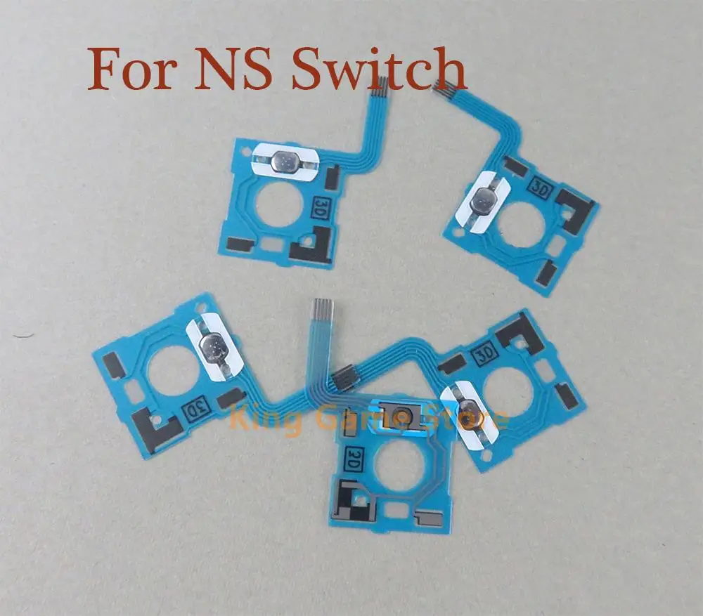 

100pcs Replacement D-Pad Dome Snap 3D Joystick Film PCB board Conductive buttons fIlm For Nintend NS Switch Controller