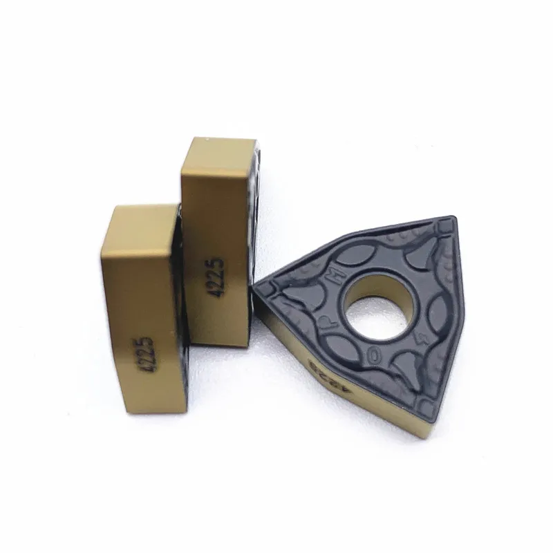 High Quality 10pcs WNMG 080404 WNMG080408 PM 4225 Carbide Face Milling Inserts Cutter Tools Blade High Cost Performance