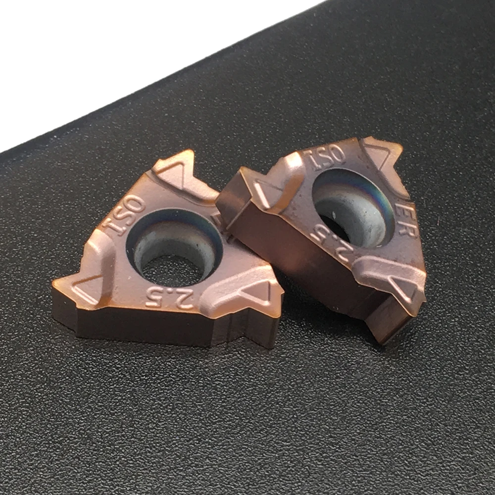 10PCS 16ER M 2,5 ISO FT1125 Werkzeughalter Threading Einsätze CNC Drehen Werkzeug Edelstahl Und Stahl Teile Sind Universal drehmaschine