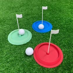 Copa de agujero de práctica de Putting de Mini Golf, suministros de ayuda de entrenamiento