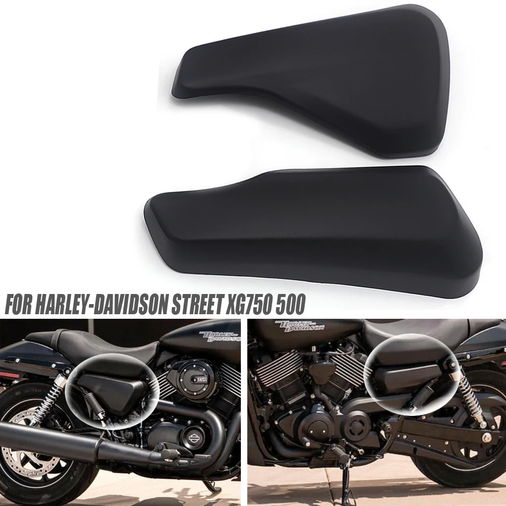 Motorcycle Accessories Battery Side Fairing Covers Left &Right Battery Cover FOR Harley-Davidson Street 750 XG750 Street